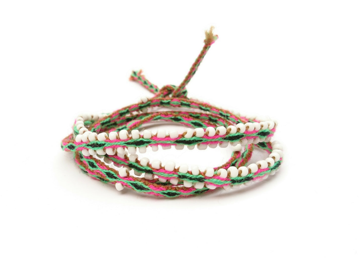 Armband Cuzco, met kraaltjes