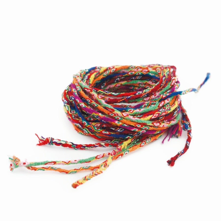 Armband Inca-knoopkoord, multicolour