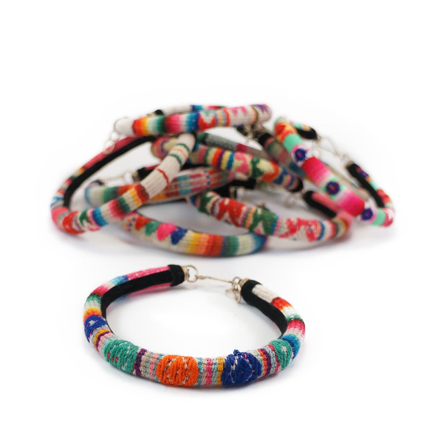 Armband Inca Indiaanse textiel, 100% wol