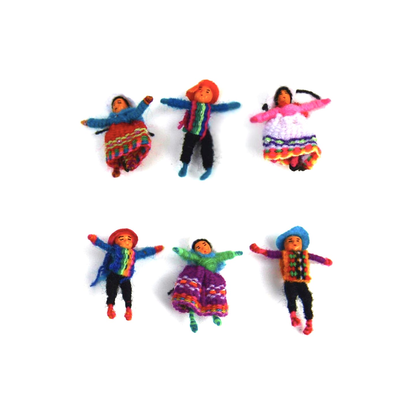 Gelukspoppetjes mini 6 stuks