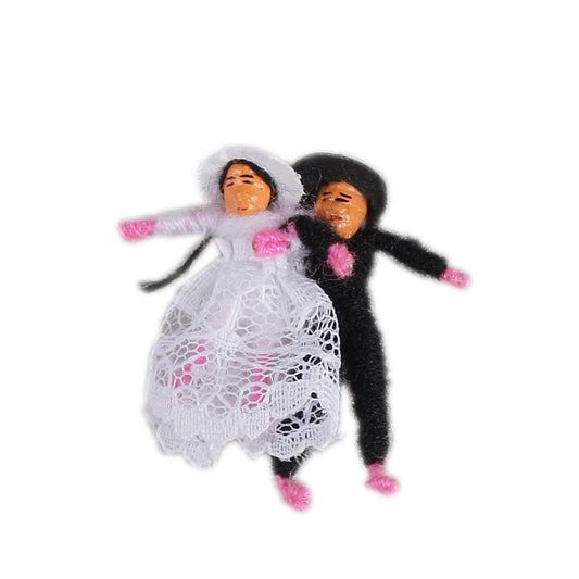 Mini-geluksbruidspaartjes